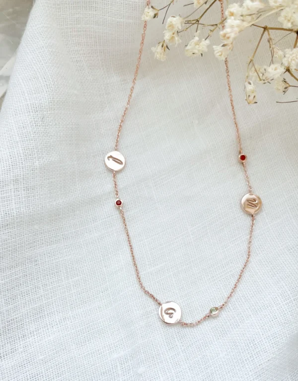 Ketting met 6 bedels