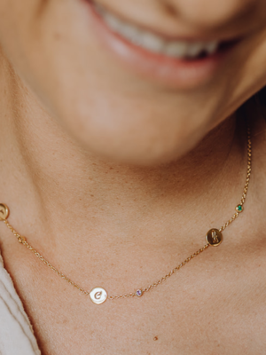 Ketting met 6 bedels