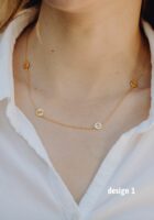 Ketting met 4 bedels