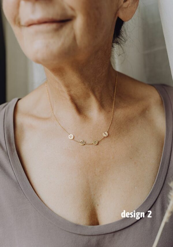 Ketting met 4 bedels