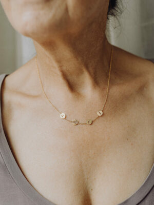 Ketting met 4 bedels