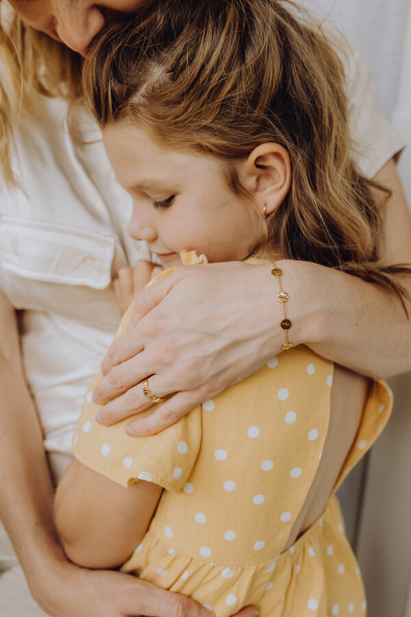 Armband met 4 bedels