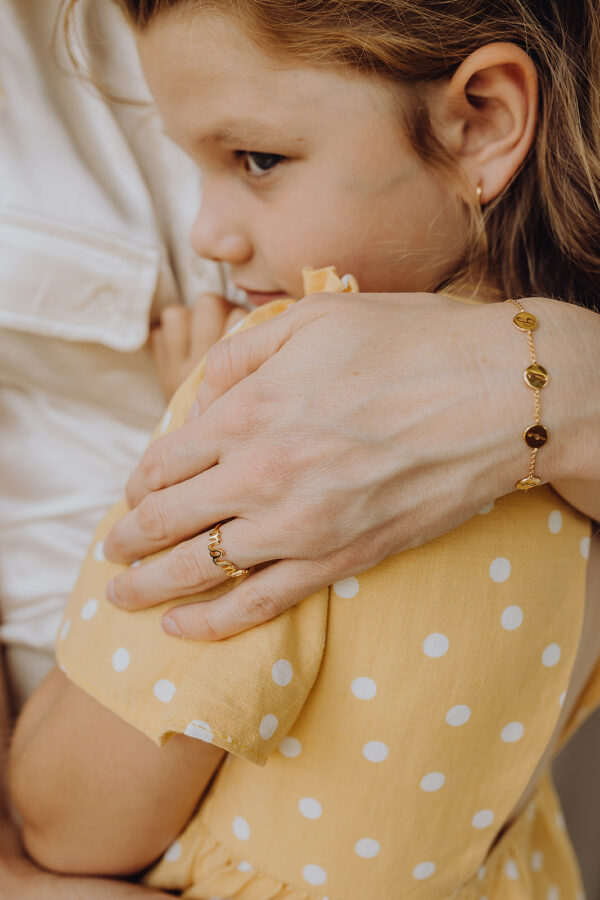 Armband met 5 bedels