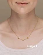 Ketting met 3 bedels