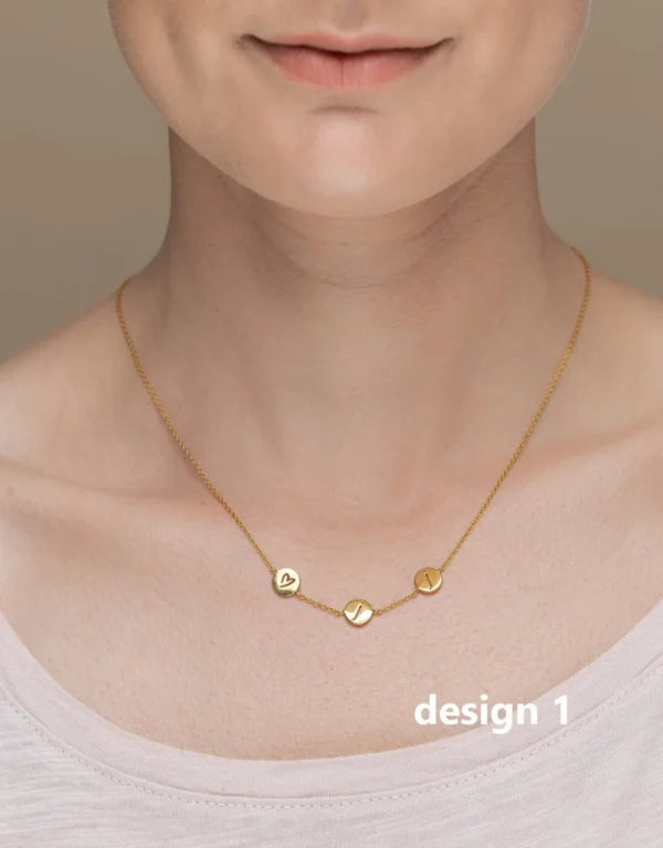 Ketting met 3 bedels