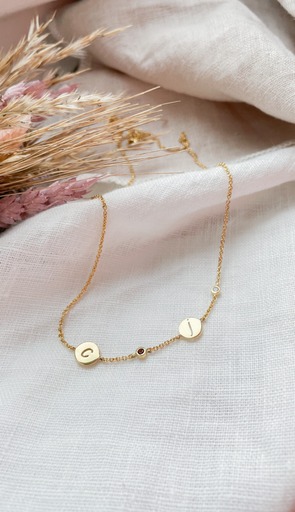 Ketting met 4 bedels