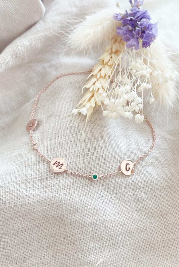 Armband met 5 bedels