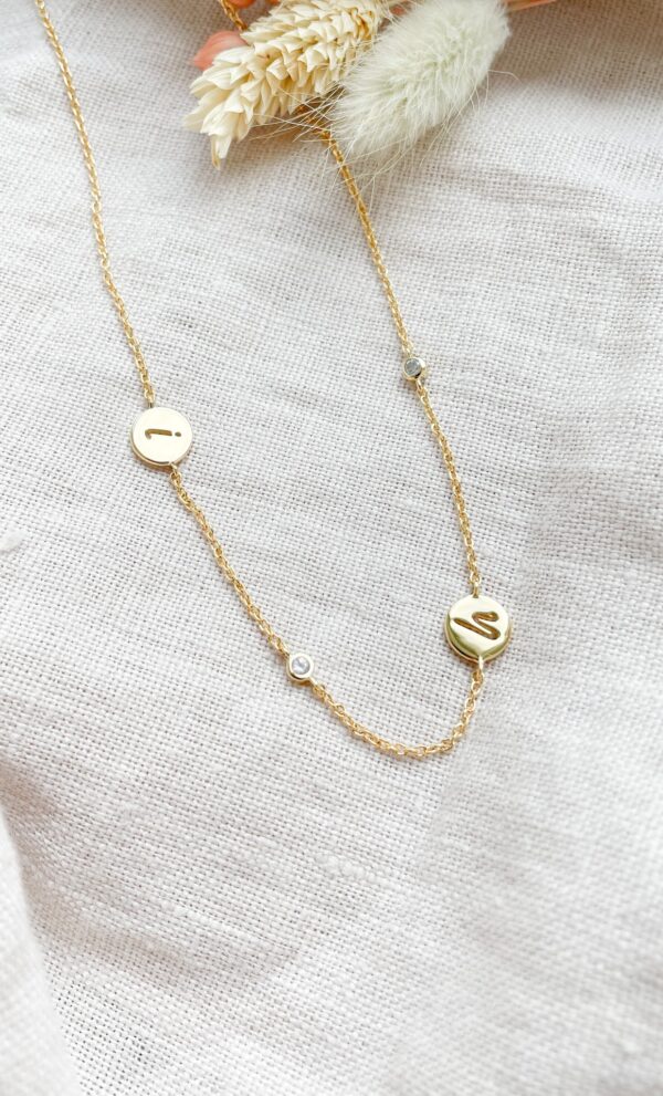 Ketting met 4 bedels