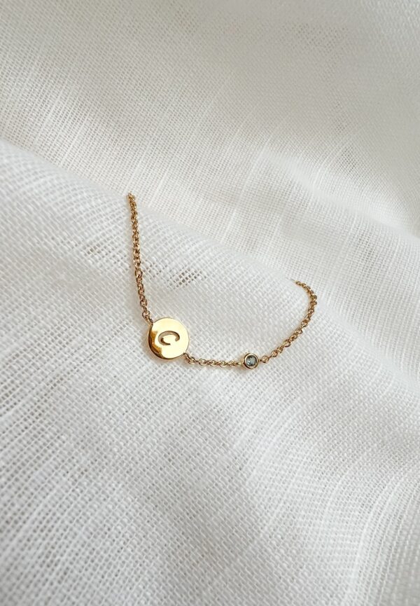 Armband met 2 bedels