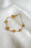 Armband met 5 bedels