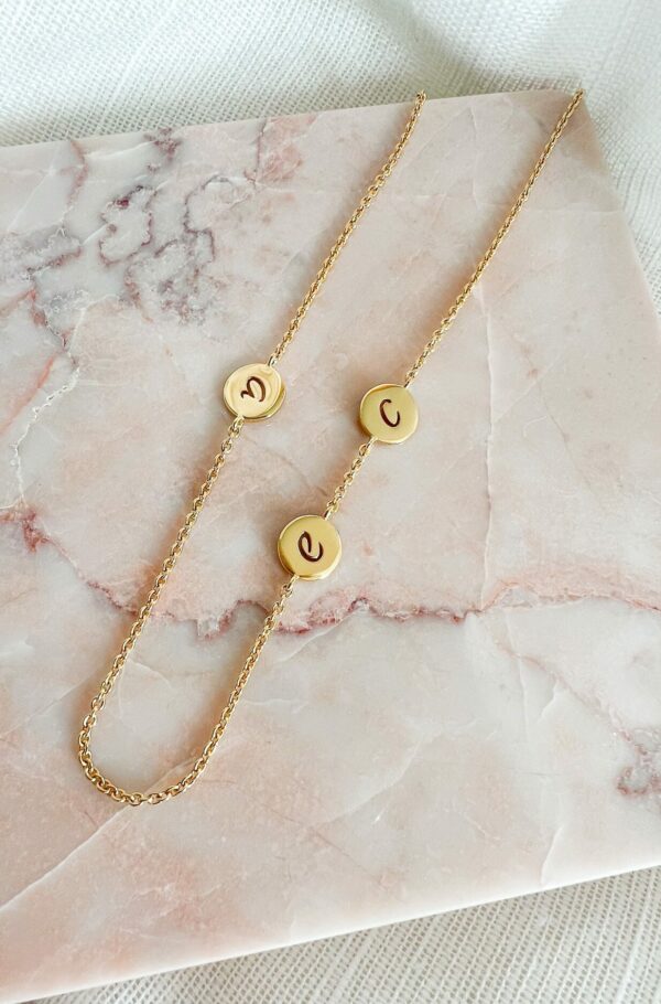 Ketting met 3 bedels