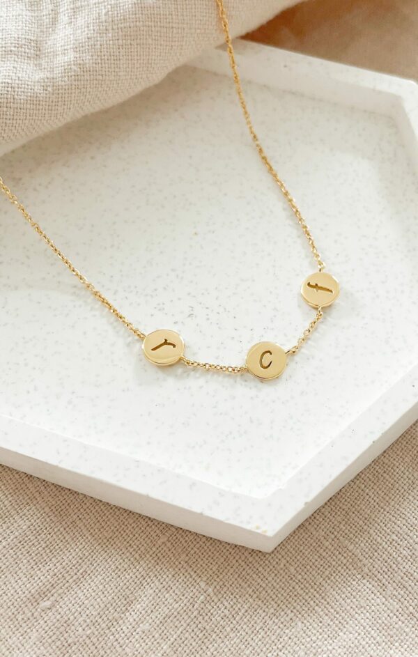 Ketting met 3 bedels