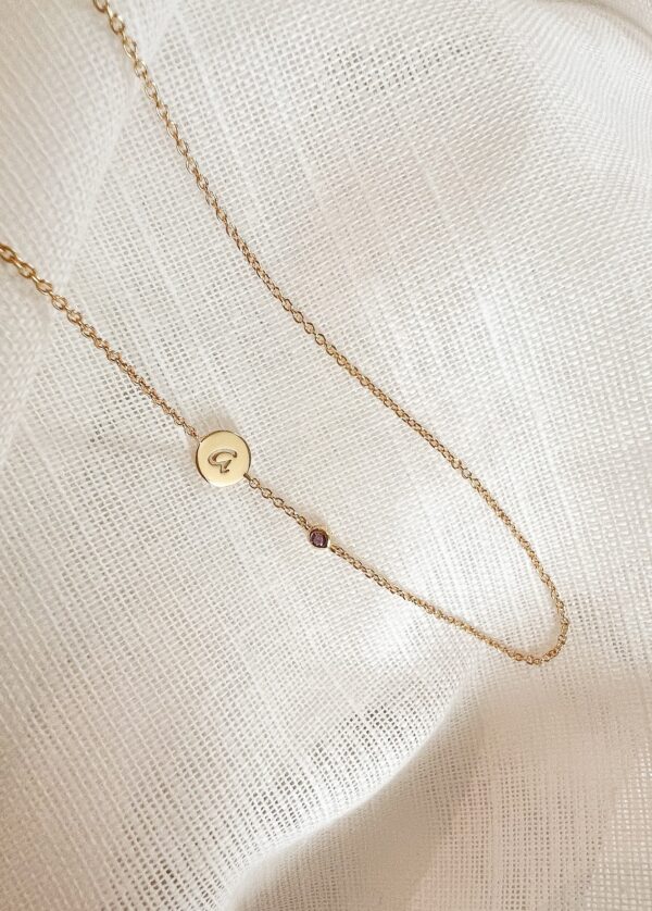 Ketting met 2 bedels