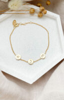 Armband met 3 bedels