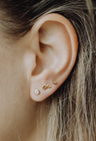 Mini geboortesteen stud