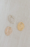 Moon ovaal ear charm