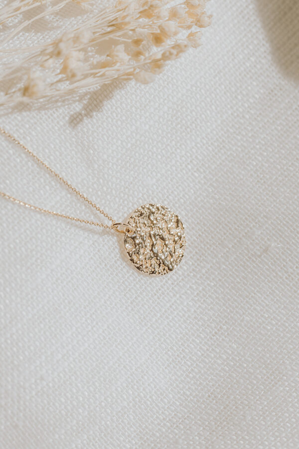 14 karaat Moon hanger