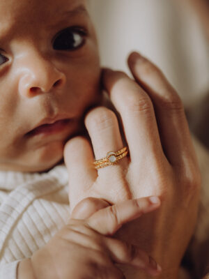 gftd. jewelry moedermelk ring My Moon