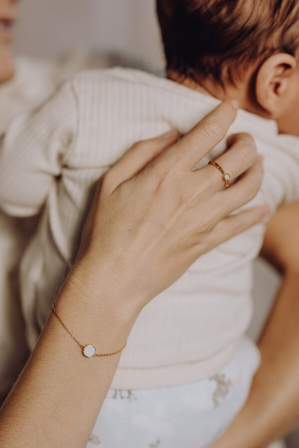 Moedermelk ring Round