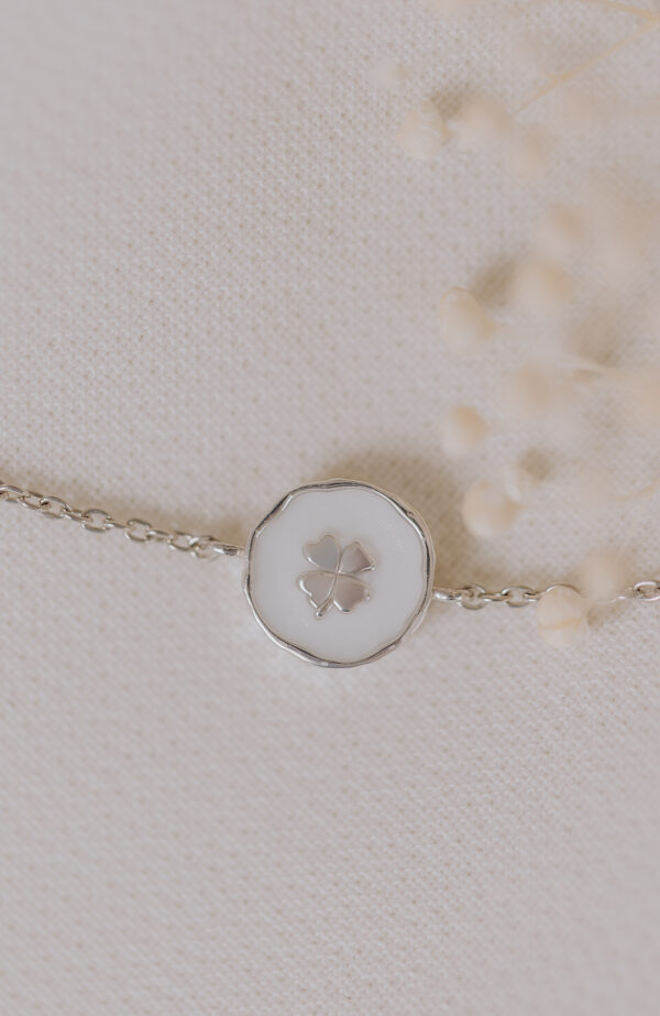 Moedermelk Klaver armband