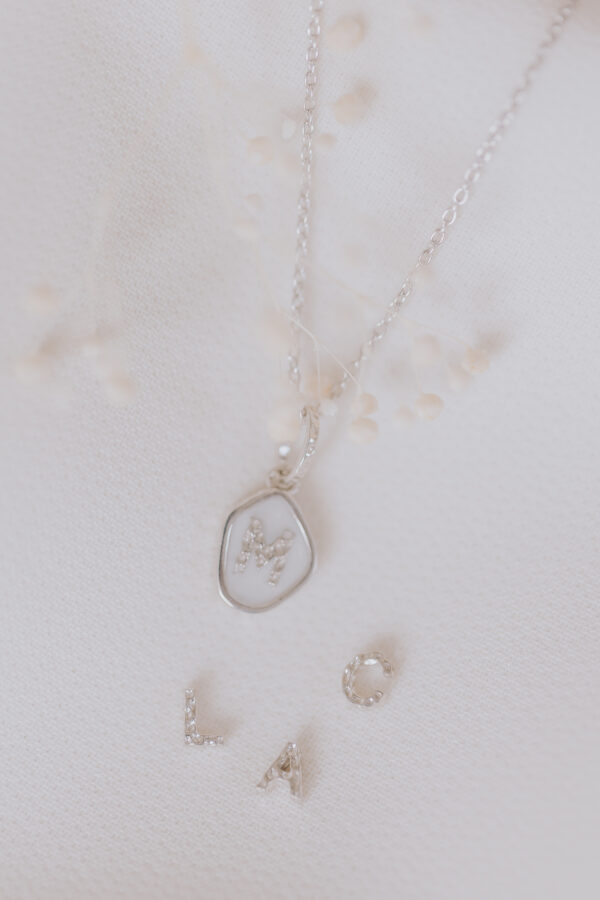 Memento hanger met initiaal