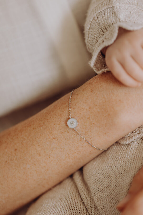 Moedermelk Klaver armband